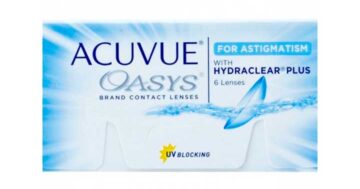 Acuvue Oasys com Hydraclear Plus para Astigmatismo